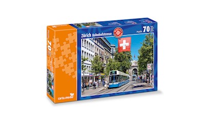 70 Teile Puzzle Zürich Bahnhofstrasse