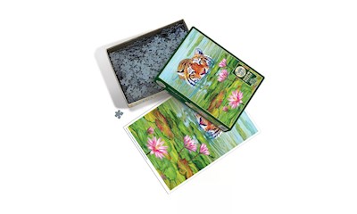 Tiger im Land des Lotus