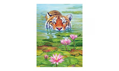 Tiger im Land des Lotus