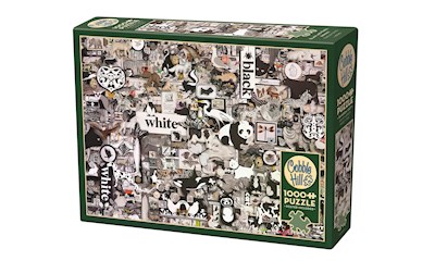 Schwarz und Weiss: Tiere