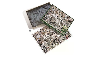 Schwarz und Weiss: Tiere