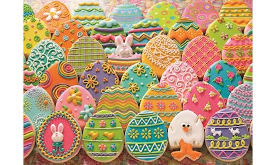 Ostereier Plätzchen