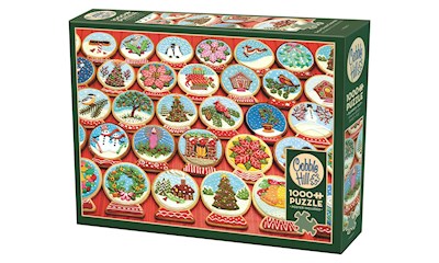 Schneekugel Plätzchen 