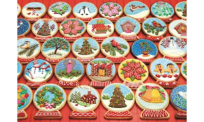 Schneekugel Plätzchen 