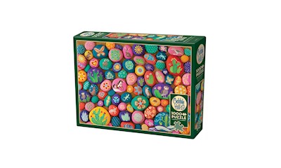 Bemalte Steine aus Südwest Amerika