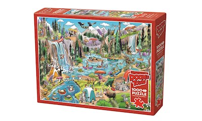 Verrückter Wasserfall