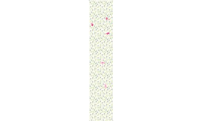 Tapetenstreifen Blue Flowers (280x48cm)