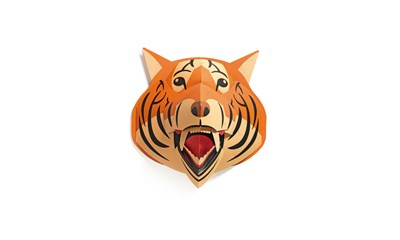Wanddeko Tiger