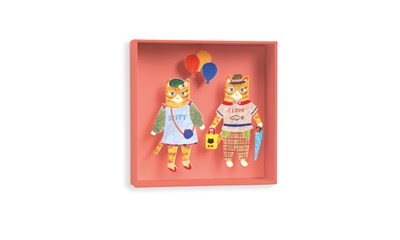 Wandbild Katzen