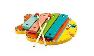 Holzxylophon Fisch