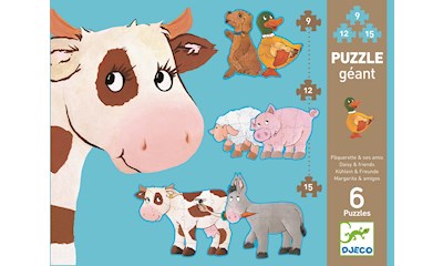 Riesenpuzzle Daisy und ihre Freunde 9/12/15 Teile