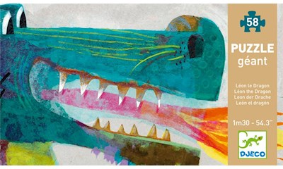 Riesenpuzzle Leon der Drache