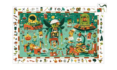 Puzzle Crazy lab 200 Teile