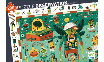Puzzle Crazy lab 200 Teile