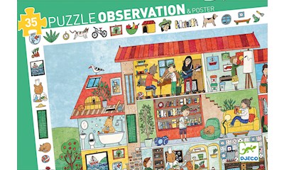 Puzzle Das Haus 35 Teile