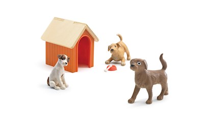 Puppenhaus Hunde