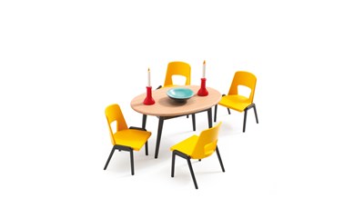 Puppenhaus Das Esszimmer