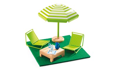 Puppenhaus Die Terrasse