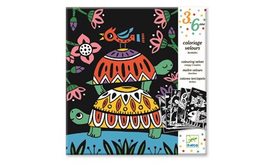 Malbuch Samt Creepy Crawlies