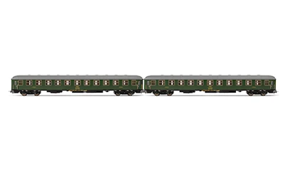 RENFE  2-teil. Set BBL-8100 Liegewagen  Olivgrün grün  Ep. IV