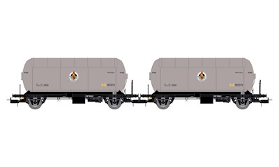 RENFE 2 Gaswagen Butano S.A. silbrig-schwarz Ep. III