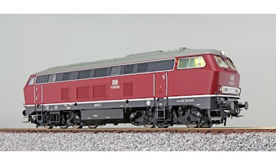 D-Lok BR 216, V160, DB, altrot, Ep III, ACS/DCS