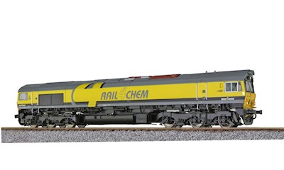 6602 Rail4Chem Diesellok C66 grau/gelb Ep VI DCS/ACS
