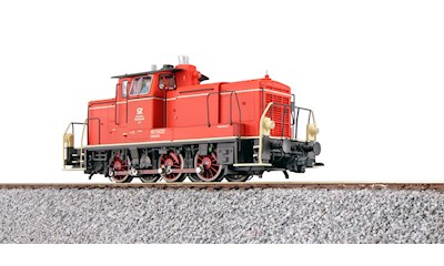 Diesellok H0 BR V60 Post Lok 5 rot Ep. IV AC