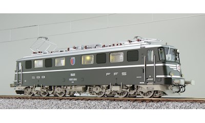SBB E-Lok Ae6/6 11401 Kanton Ticino Tannengrün 1954 Ep III DC/AC