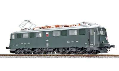 SBB E-Lok Ae 6/6 11447 Lausanne grün Ep.IV DCS/ACS