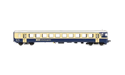 BLS Steuerwagen Bt 950 blau/beige mit Wortmarke Ep.V