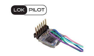 LokPilot 5 micro DCC, 6-pin Direkt gewinkelt