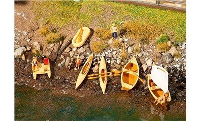 Boote und Tretboote