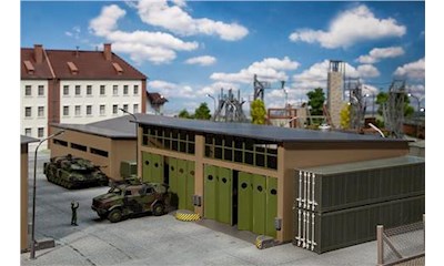 Kleine Reparaturhalle