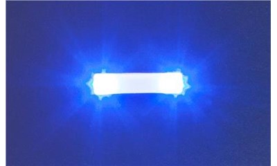 Blinkelektronik, 15,7 mm, blau