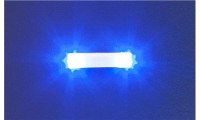 Blinkelektronik, 15,7 mm, blau
