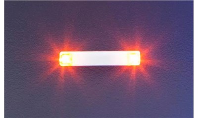Blinkelektronik, 20,2 mm, orange