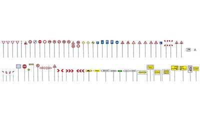 Verkehrsschilder-Set