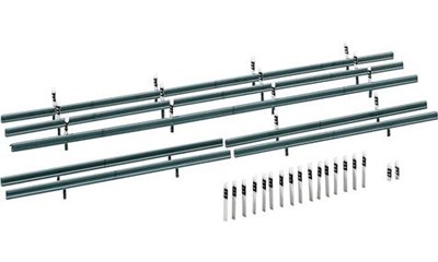 Leitplanken, Begrenzungspfähle