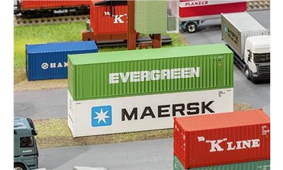 40' Hi-Cube Container EVERGREEN