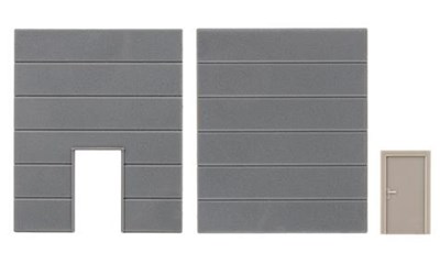 1 Geschl.Wandelement, 1Wandelement m.Tür, Goldbeck