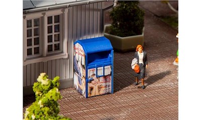 Altkleidercontainer, blau