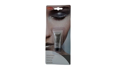 Glitter Gel silber 14ml