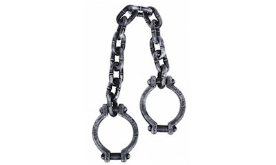 Fussfessel an Kette 87.5cm