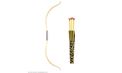 Indianer Pfeil und Bogen 51cm