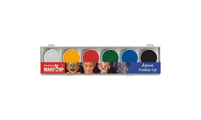 Aqua Malkasten 6 Farben