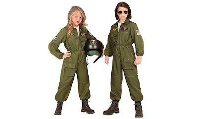 Overall Kampfjet Gr. S 5-7 Jahre, 128cm