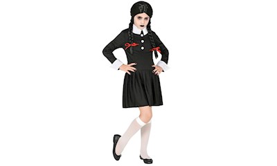 Dark Girl Grösse M schwarzes Kleid, ohne Perücke