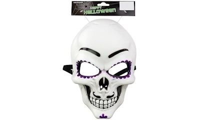 Totenschädel-Maske Dia de losMuertos 16,5x25cm
