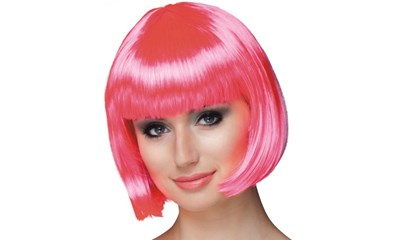 Perücke Cabaret pink